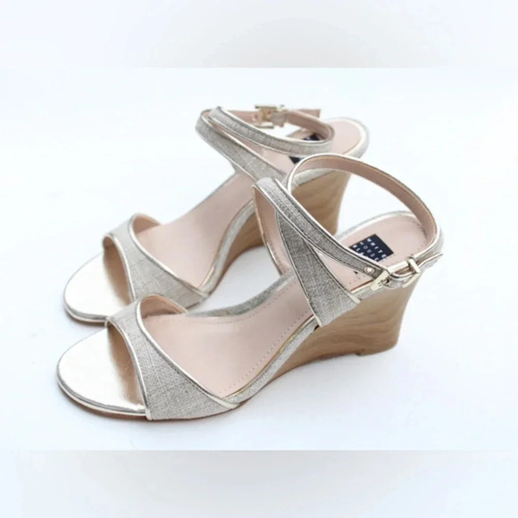 NWOT White House Black Marker wedge sandals - Picture 7 of 12